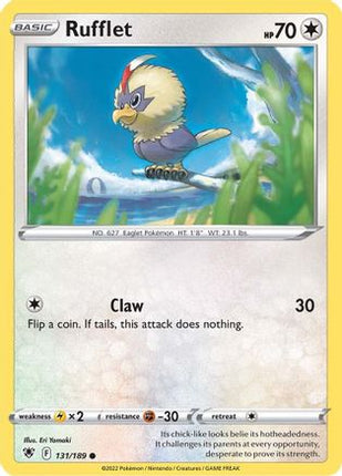 Rufflet - 131/189 [SWSH10: Astral Radiance] Reverse Holofoil