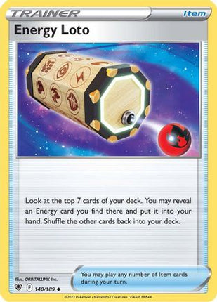 Energy Loto - 140/189 [SWSH10: Astral Radiance]