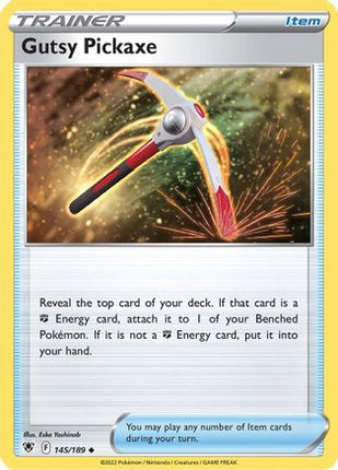 Gutsy Pickaxe - 145/189 [SWSH10: Astral Radiance] Reverse Holofoil