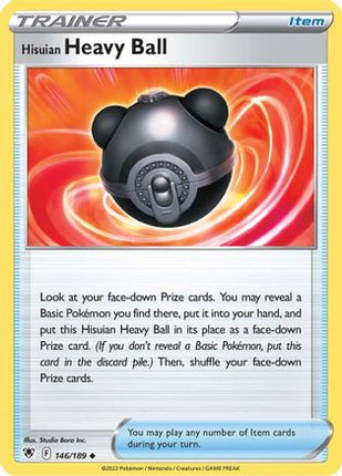 Hisuian Heavy Ball - 146/189 [SWSH10: Astral Radiance]