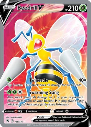 Beedrill V (Full Art) - 160/189 [SWSH10: Astral Radiance] Holofoil