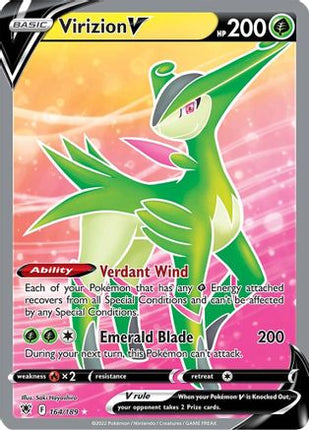 Virizion V (Full Art) - 164/189 [SWSH10: Astral Radiance] Holofoil