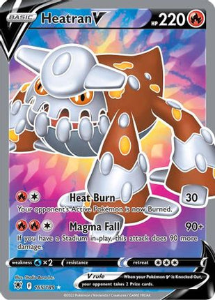 Heatran V (Full Art) - 165/189 [SWSH10: Astral Radiance] Holofoil