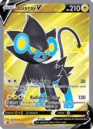 Luxray V (Full Art) - 168/189 [SWSH10: Astral Radiance] Holofoil