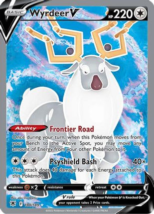 Wyrdeer V (Full Art) - 180/189 [SWSH10: Astral Radiance] Holofoil