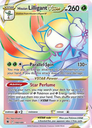 Hisuian Lilligant VSTAR (Secret) - 190/189 [SWSH10: Astral Radiance] Holofoil