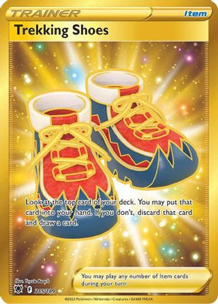 Trekking Shoes (Secret) - 215/null [SWSH10: Astral Radiance] Holofoil