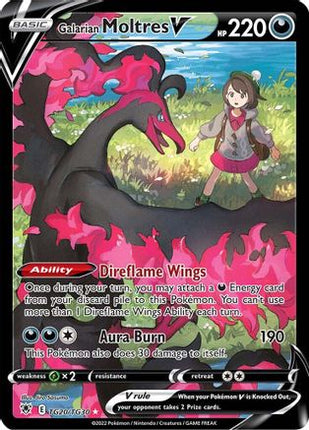 Galarian Moltres V - TG20/null [SWSH10: Astral Radiance Trainer Gallery] Holofoil