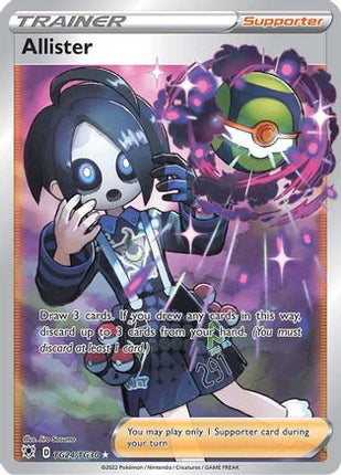 Allister - TG24/TG30 [SWSH10: Astral Radiance Trainer Gallery] Holofoil