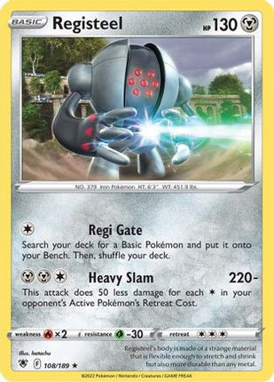 Registeel - 108/189 [SWSH10: Astral Radiance] Reverse Holofoil
