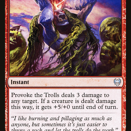Provoke the Trolls [Kaldheim]