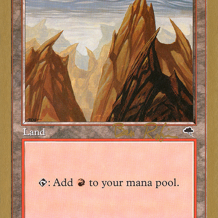 Mountain (BR343) [World Championship Decks 1998]