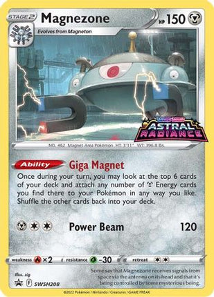 Magnezone - SWSH208 - SWSH208/null [SWSH: Sword & Shield Promo Cards] Holofoil