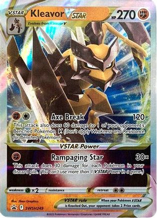 Kleavor VSTAR - SWSH249 - SWSH249/null [SWSH: Sword & Shield Promo Cards] Holofoil