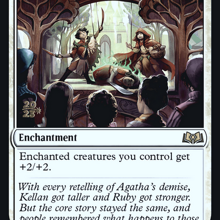 A Tale for the Ages [Wilds of Eldraine Promos] Prerelease Foil