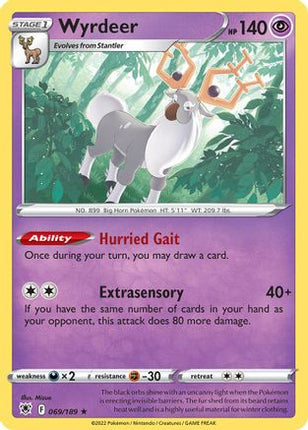 Wyrdeer - 069/189 [Deck Exclusives]
