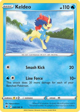 Keldeo - 045/189 [Deck Exclusives]