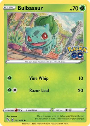 Bulbasaur - 1/null [Pokemon GO]