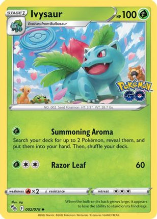 Ivysaur - 2/null [Pokemon GO] Reverse Holofoil