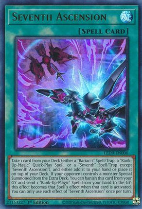 Seventh Ascension (Ultra Rare) [LED9-EN006] 1st Edition