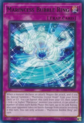 Marincess Bubble Ring (Rare) [LED9-EN037] 1st Edition