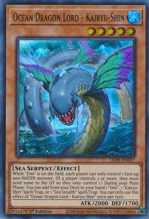 Ocean Dragon Lord - Kairyu-Shin (Ultra Rare) [LED9-EN017] 1st Edition