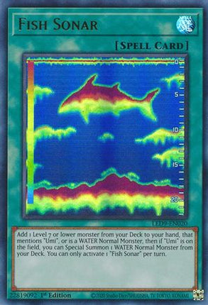 Fish Sonar [LED9-EN020] Ultra Rare
