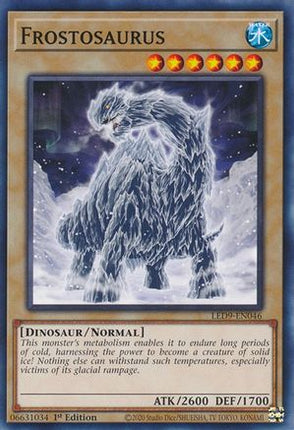 Frostosaurus (Common / Short Print) [LED9-EN046] 1st Edition
