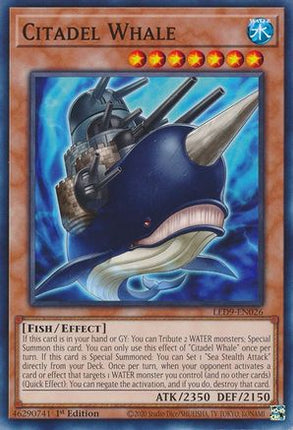 Citadel Whale (Common / Short Print) [LED9-EN026] 1st Edition