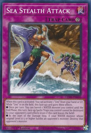 Sea Stealth Attack (Common / Short Print) [LED9-EN030] 1st Edition