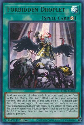 Forbidden Droplet (Ultra Rare) [LED9-EN056] 1st Edition
