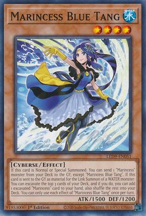 Marincess Blue Tang (Common / Short Print) [LED9-EN051] 1st Edition