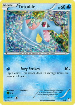 Totodile - 5/12 [McDonald's Promos 2016] Holofoil