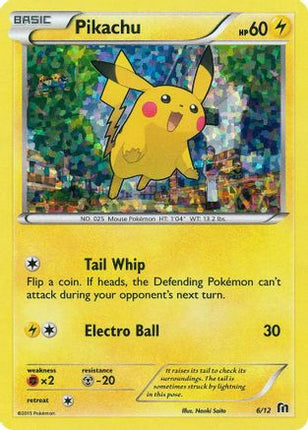 Pikachu - 6/12 [McDonald's Promos 2016] Holofoil