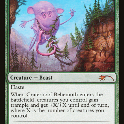Craterhoof Behemoth [Secret Lair Drop]