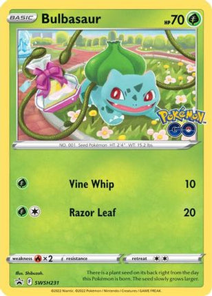 Bulbasaur - SWSH231 - SWSH231/null [SWSH: Sword & Shield Promo Cards] Holofoil
