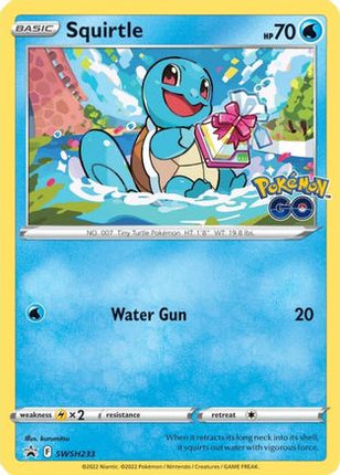 Squirtle - SWSH233 - SWSH233/null [SWSH: Sword & Shield Promo Cards] Holofoil