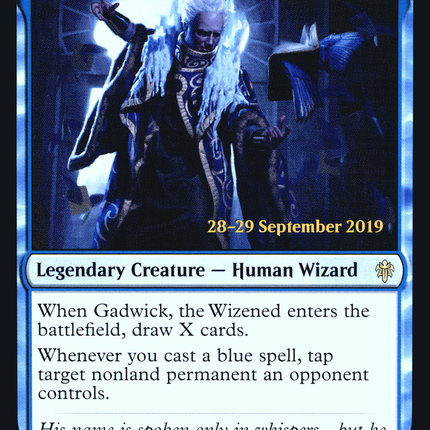 Gadwick, the Wizened [Throne of Eldraine Promos] Prerelease Foil
