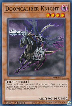 Doomcaliber Knight (Common / Short Print) [LDS3-EN005] 1st Edition