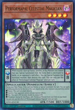 Performapal Celestial Magician (Ultra Rare) [LDS3-EN130] 1st Edition