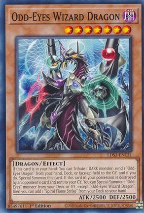 Odd-Eyes Wizard Dragon (Common / Short Print) [LDS3-EN131] 1st Edition