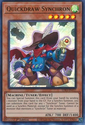 Quickdraw Synchron (Ultra Rare) [LDS3-EN117] 1st Edition