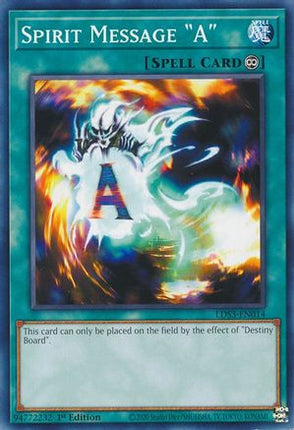 Spirit Message "A" (Common / Short Print) [LDS3-EN014] 1st Edition