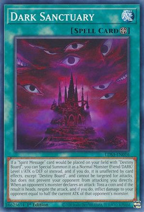 Dark Sanctuary (Common / Short Print) [LDS3-EN016] 1st Edition