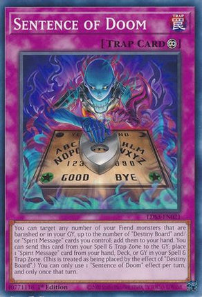 Sentence of Doom (Common / Short Print) [LDS3-EN021] 1st Edition