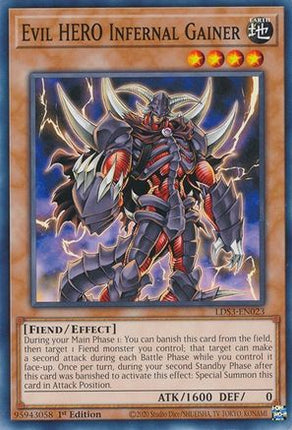 Evil HERO Infernal Gainer (Common / Short Print) [LDS3-EN023] 1st Edition