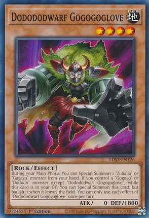 Dodododwarf Gogogoglove (Common / Short Print) [LDS3-EN126] 1st Edition