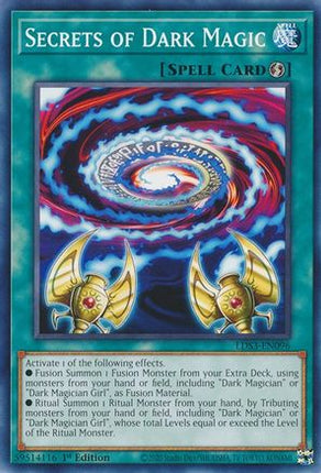 Secrets of Dark Magic (Common / Short Print) [LDS3-EN096] 1st Edition