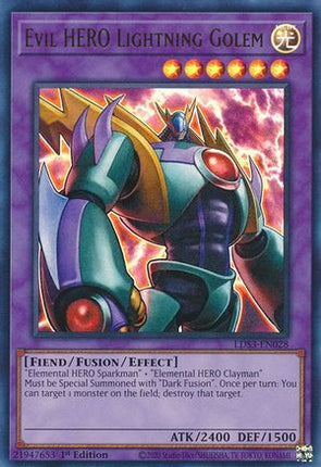 Evil HERO Lightning Golem (Ultra Rare) [LDS3-EN028] 1st Edition