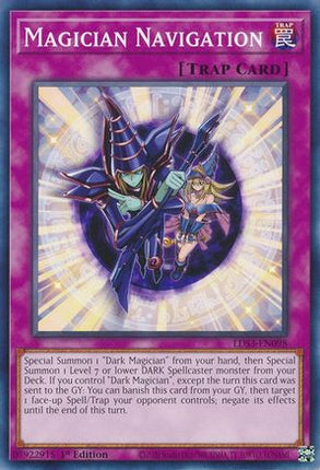 Magician Navigation (Common / Short Print) [LDS3-EN098] 1st Edition